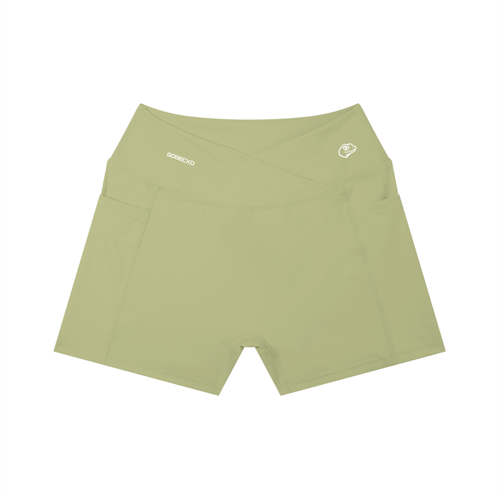 Women’s High Rise Pocket Yoga Shorts