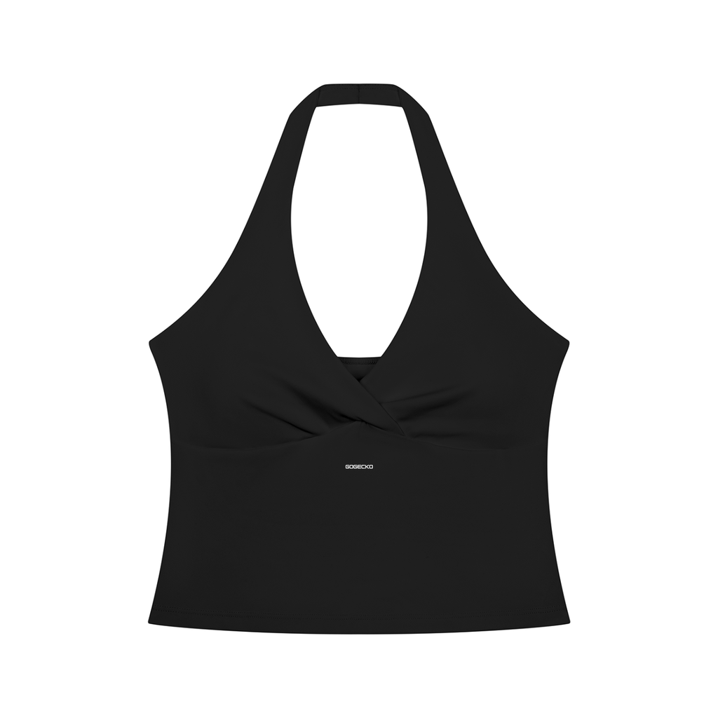 Halter-neck Yoga Top