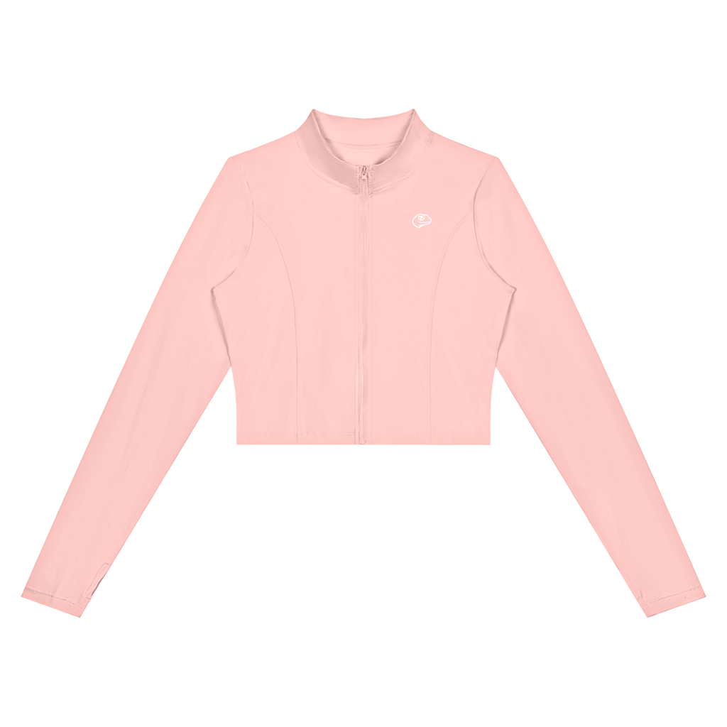 Crop Yoga Zip-up