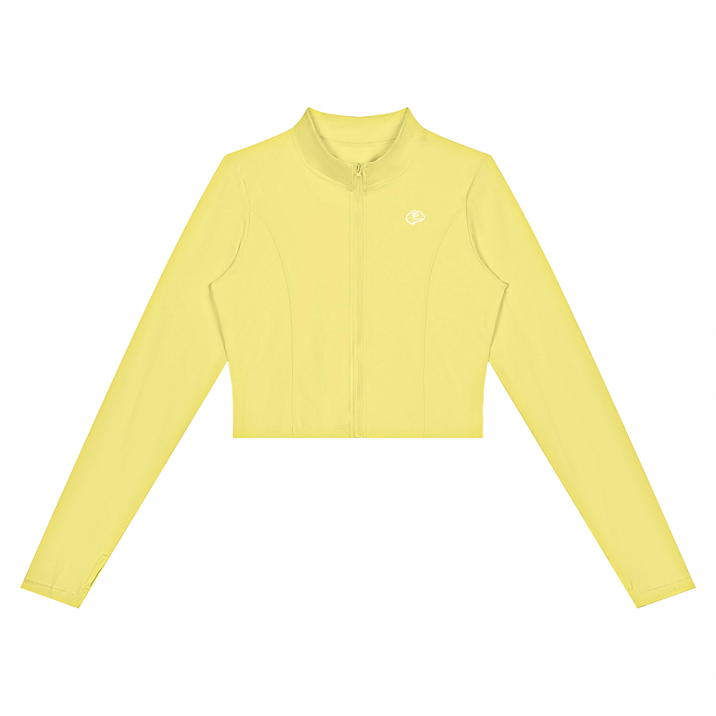 Crop Yoga Zip-up